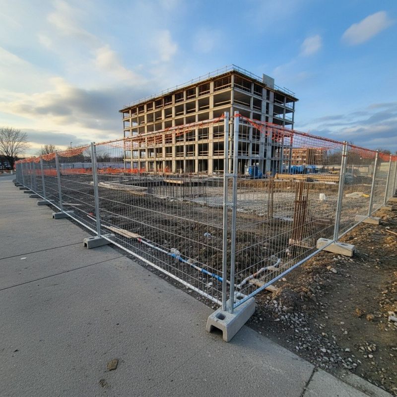 Iron Fence Construction detail