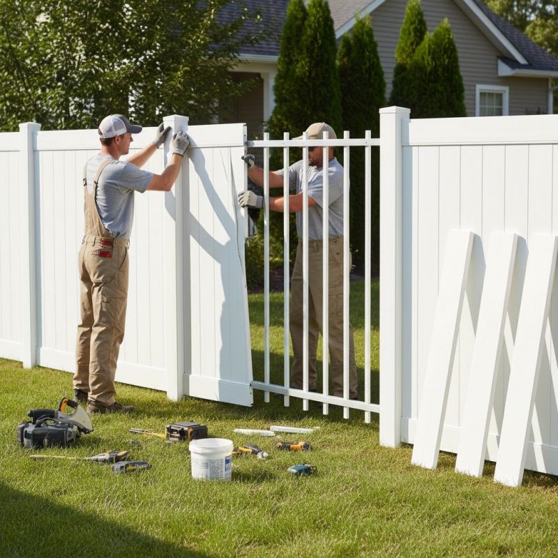 Pasture Fence Repair detail